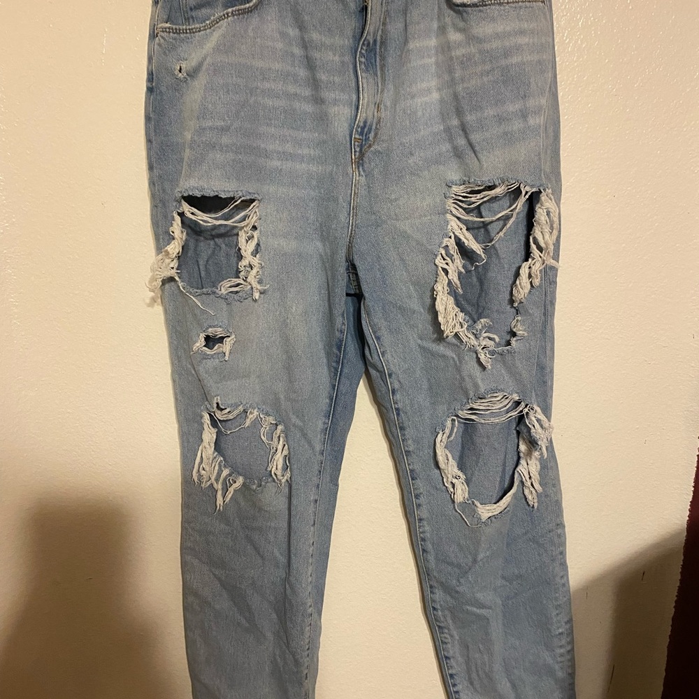 BDG distressed mom jeans